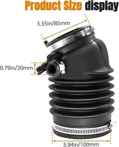 17228R8AA00 Air Intake Hose Fit for Acura RDX 3.5L 2013 2014 2015 2016 2017 2018 - Intake Filter Tube Replaces 17228-R8A-A00 in Saudi Arabia