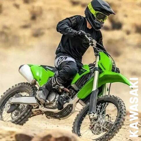 Polisport Motocross (MX) Replica Plastic Kit for Kawasaki KX 85/100/112 (2014-21) – OEM Quality, Durable, Flexible & Perfect Fit – Green in Saudi Arabia