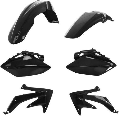 Acerbis Replica Plastic Kit Black for Honda CRF450R 2005-2006 in Saudi Arabia
