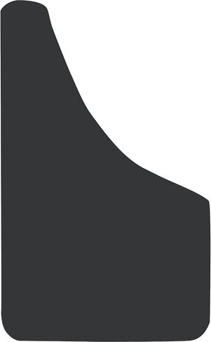 Buyers Products Thermoflex Fender Guard Semi-Truck Mud Flaps - Pair, 11.75in.W x 17.75in.L, Model Number B11751PPB in Saudi Arabia