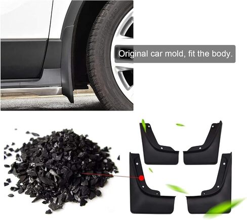 Mud Flaps Splash Guards for Dodge Ram 1500 2019-2025 Accessories Mudflap Fender Flares Front and Rear Mud Guard Set 4PCS in Saudi Arabia