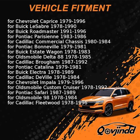 Front Left Upper Suspension Control Arm Shaft Kit for Chevrolet Impala 1979 1980-1996 for Buick Electra 1978-1989 for Estate Wagon 1978-1983 for Buick LeSabre 1978-1990 1 PCS in Kuwait