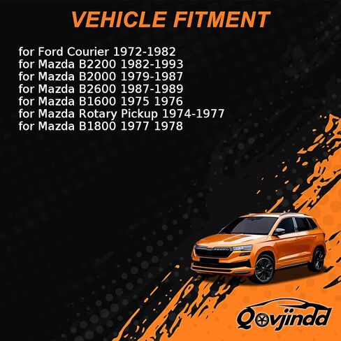مجموعة عمود ذراع ذراع التحكم في التعليق العلوي الأمامي لفورد كوريك 1972-1982 ل Mazda B1600 1975-1976 لـ B1800 1977-1978 لـ B2000 1979-1987 لـ Mazda B2200 1982-1993 استبدال 1013803 1x in Saudi Arabia