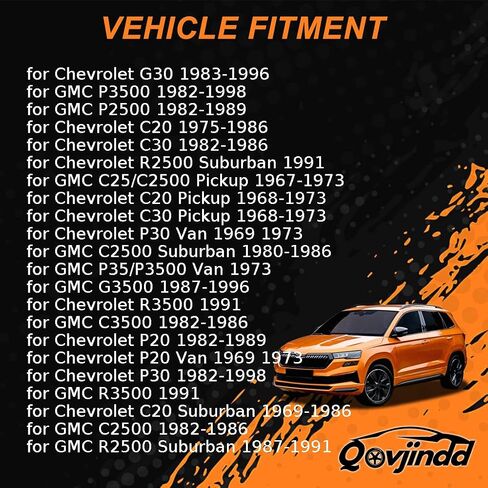 Front Upper Lower Suspension Control Arm Shaft Kit for Chevrolet C20 1975-1986 for C20 Pickup 1968-1973 for C20 Suburban 1969-1986 for C30 1982-1986 for Chevrolet C30 Pickup 1968-1973 4 PCS in Saudi Arabia