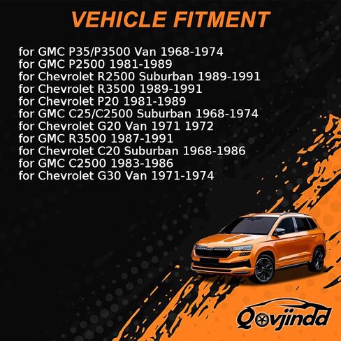 مجموعة عمود ذراع التحكم في التعليق العلوي الأمامي لشيفروليه C20 بيك آب 1963-1974 لـ C20 Suburban 1968-1986 for C30 Pickup 1963-1974 for G20 Van 1971-1972 for Chevrolet G30 1995-1996 1piece in Saudi Arabia