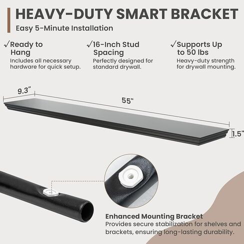 أرفف عائمة للجدار ، رف أبيض معلق أبيض بطول 36 بوصة للمطبخ ، غرفة المعيشة ، المكتب ، غرفة نوم ، حمام ، رف الكتب الخشبي القديم للمنزل للديكور المنزلي in Kuwait