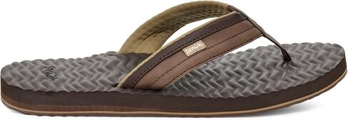 Sanuk Mens Ziggy Plush | Flip Flops for Men | Mens Sandals | Beach Sandals | Supportive & Lightweight | Comfort Footbed in Saudi Arabia