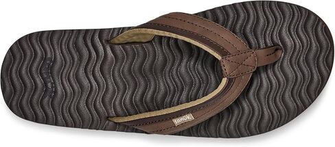 Sanuk Mens Ziggy Plush | Flip Flops for Men | Mens Sandals | Beach Sandals | Supportive & Lightweight | Comfort Footbed in Saudi Arabia
