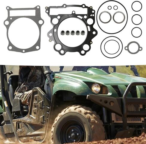 Top End Head Gasket Kit ، بديل لـ Rhino 660 2004-2007 ، استبدال Grizzly 660 2002 2003 2004 2005 2007 2007 in Saudi Arabia