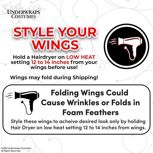 UNDERWRAPS Costumes - Angel Wings - White in Saudi Arabia
