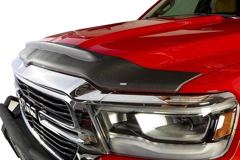Husky Liners Aeroskin II Hood Protector | يناسب 2015-2018 GMC Sierra 2500 HD ، 3500 HD (يستبعد نظام التعريفي) | انحراف الانحراف المنخفض/درع الأخطاء - 1 جهاز كمبيوتر. ، أسود محكم | 2830085 in Saudi Arabia