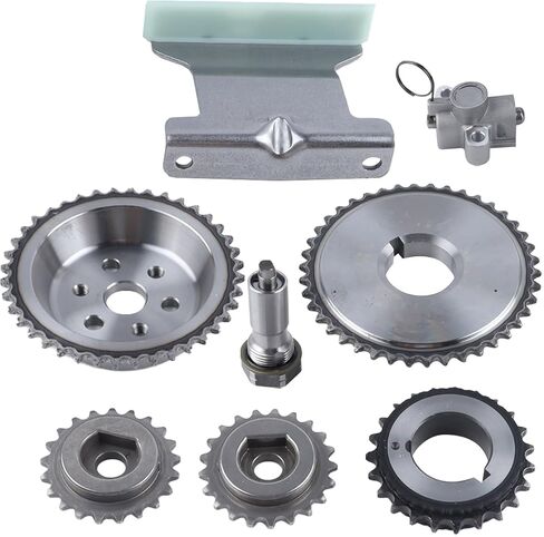 GM 2.4L Engine Rebuild Overhaul Kit w/Timing Chain VVT & Rods Compatible with Chevrolet Buick GMC Saturn Pontiac Replace# 12654958 12609858 HS54874HS in Saudi Arabia