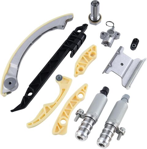 GM 2.4L Engine Rebuild Overhaul Kit w/Timing Chain VVT & Rods Compatible with Chevrolet Buick GMC Saturn Pontiac Replace# 12654958 12609858 HS54874HS in Saudi Arabia