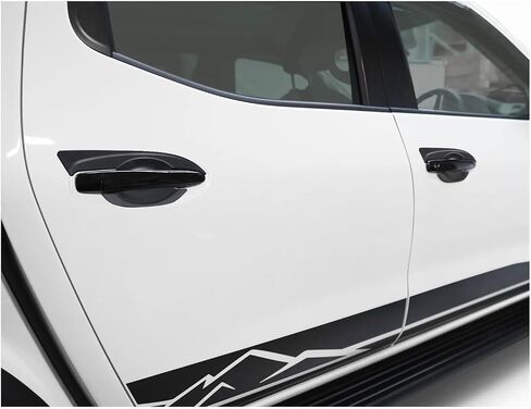 إكسسوارات السيارة التلقائية ، مقبض الباب ، وعاء باب ، وعاء متوافق مع Nissan Navara 2015-2019 Frontier NP300 2021 2022 2023 2024 سنة (إدراج مقبض الباب) ، FAFAFA8888 in Saudi Arabia