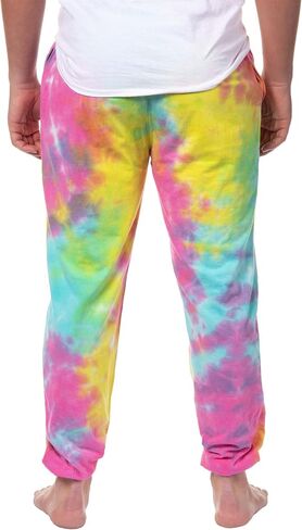 Scooby-Doo Mens' TV Show Cartoon Tie-Dye Jogger Pajama Pants for Adults in Saudi Arabia