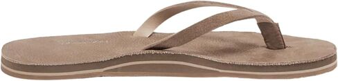 Hari Mari- Meadows- Women's Nubuck Leather Slim Fit Flip Flops with Soft V-Cut Strap- No Break Ins, Firm Arch Support, and Slim Contoured Sandal Profile in Saudi Arabia