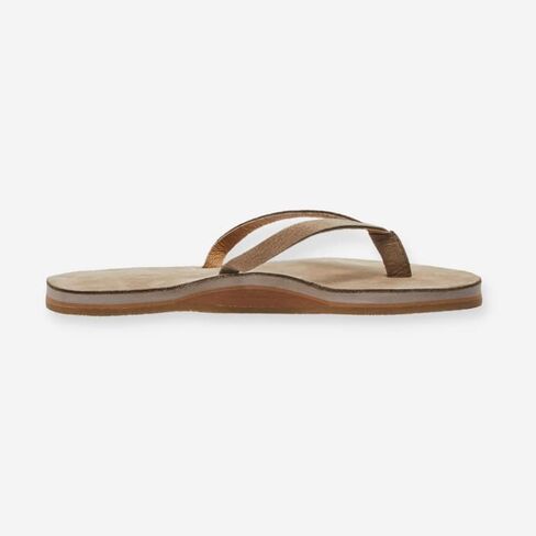 Hari Mari- Meadows- Women's Nubuck Leather Slim Fit Flip Flops with Soft V-Cut Strap- No Break Ins, Firm Arch Support, and Slim Contoured Sandal Profile in Saudi Arabia
