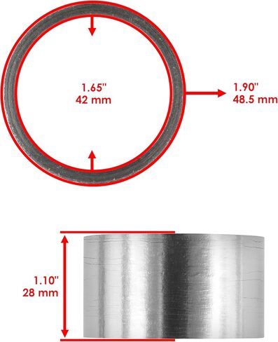 Caltric Muffler Gasket Compatible with Honda Trx450Er Trx-450Er 2006-2008 in Saudi Arabia