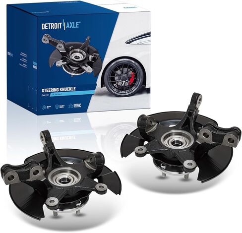 Detroit Axle - Bront Pair Touring Beankles for 2005-2008 Honda Pilot 2006 2007 Detering Knuckles & Wheel Hubs Assembly Assembly Assembly in Saudi Arabia