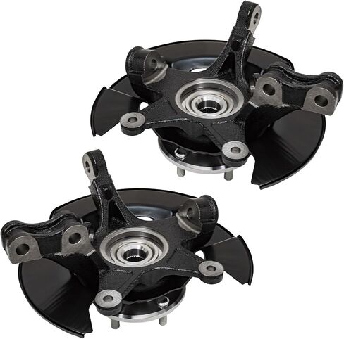 Detroit Axle - Bront Pair Touring Beankles for 2005-2008 Honda Pilot 2006 2007 Detering Knuckles & Wheel Hubs Assembly Assembly Assembly in Kuwait