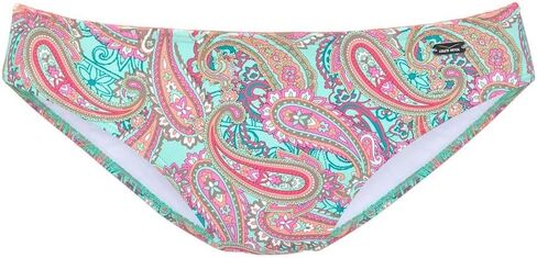 LASCANA Women's Paisley Print Classic Bikini Bottom in Kuwait