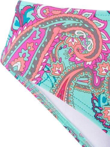 Lascana Women's Paisley Print Classic Bikini Bottom in Saudi Arabia