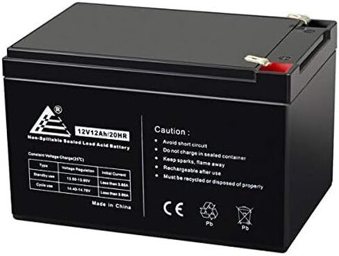 12V 12Ah AGM Lead Acid Battery ECI Power in Saudi Arabia