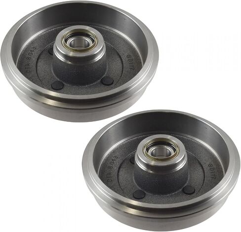 Rear Brake Shoe & Drum Kit Compatible with 2000-2008 Ford Focus in Saudi Arabia