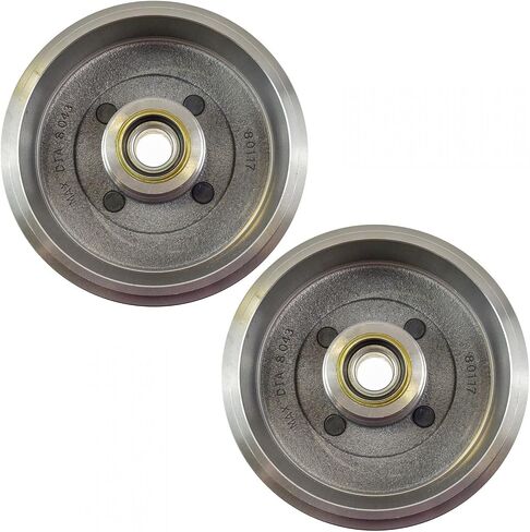 Rear Brake Shoe & Drum Kit Compatible with 2000-2008 Ford Focus in Saudi Arabia