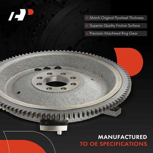 A-Premium Clutch Flywheel متوافق مع Toyota Corolla 2005-2006 ، Matrix 2003-2006 ، Celica 2000-2005 & Pontiac Vibe 2003-2006 ، 1.8L ، ناقل حركة يدوي ، 8 فتحات الترباس ، 106 أسنان in Kuwait