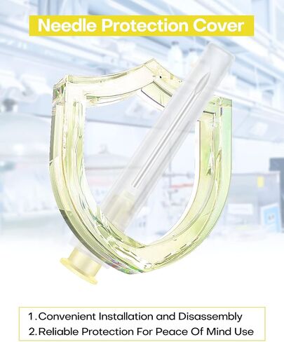 23G 5/8 بوصة إبرة Luer Lock الملحقات الصناعية، 100 قطعة من أدوات المختبر الفردية لإعادة تعبئة السائل والأحبار والنباتات والحرف اليدوية in Saudi Arabia