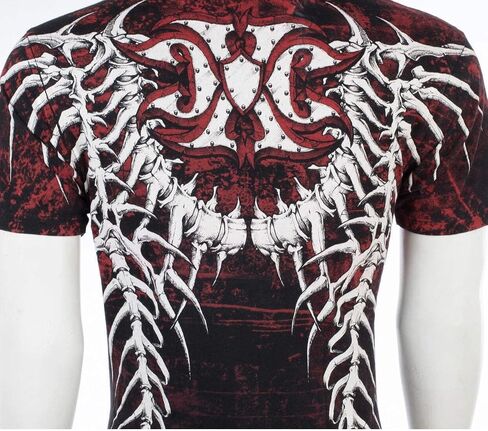 Xtreme Couture Men's T-Shirt Bare Bones Black in Saudi Arabia