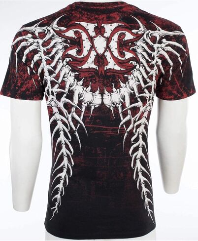 Xtreme Couture Men's T-Shirt Bare Bones Black in Saudi Arabia