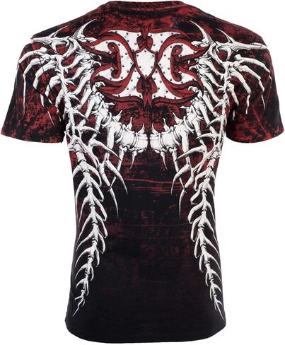 Xtreme Couture Men's T-Shirt Bare Bones Black in Saudi Arabia