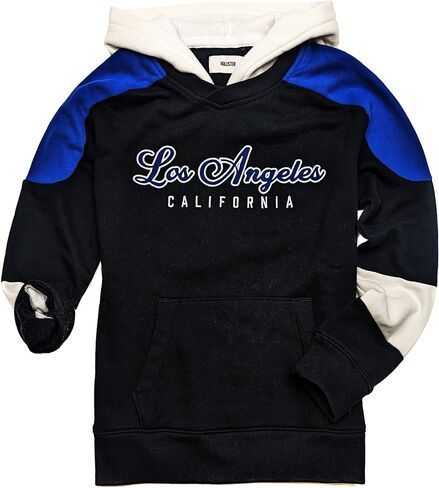 Hollister California Logo Logo Graphic Zip أو Pullover Soft Fleece Hoodie Hom-25 in Saudi Arabia