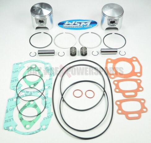 SeaDoo 717 720 Top End Rebuild Piston Gasket Kit HX SP SPX GSI GTI GTS GS Piston Gasket Top End Rebuild Kit Std. in Kuwait