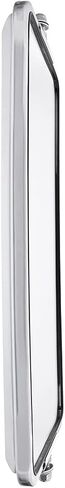 United Pacific 60026 Stainless Steel 7in x 16in Heated West Coast Mirror – Universal Fitment, Improves Visibility, 5/16" Mounting Stud – ONE Mirror in Saudi Arabia