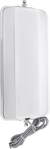 United Pacific 60026 Stainless Steel 7in x 16in Heated West Coast Mirror – Universal Fitment, Improves Visibility, 5/16" Mounting Stud – ONE Mirror in Saudi Arabia
