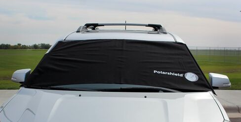 Delk Polarshield Winter Snow Car Wind Proof Windshield Cover with Security Panels Standard Size in Saudi Arabia