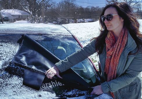 Delk Polarshield Winter Snow Car Wind Proof Windshield Cover with Security Panels Standard Size in Saudi Arabia
