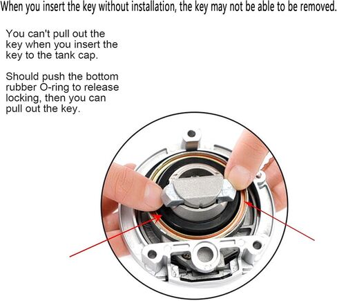 Motorcycle Locking Gas Cap With 2 Keys for Suzuki DR-Z400S Z400SM DR200SE DR200S GV1200 GV700 RV125 RV200 DR650S DR350S DR650 Not for CALIFORNIA Model 1985-2024 in Saudi Arabia