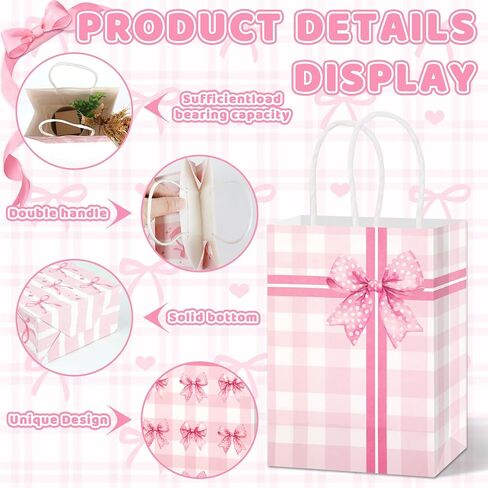 Rolyta 24 PCS Butterfly Party Favors Goodie حقائب ، زهور الفراشة ، شكرًا لك أكياس الهدايا الوردي الأزرق الأرجواني عيد ميلاد الحلوى مع مقابض لحفل عيد ميلاد الفتاة ، in Kuwait