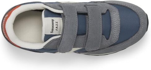 حذاء رياضي Saucony Originals Jazz ذو خطاف وحلقة مزدوج (للأطفال الكبار الصغار)، أزرق داكن/فضي/وردي، 13 US للجنسين in Saudi Arabia