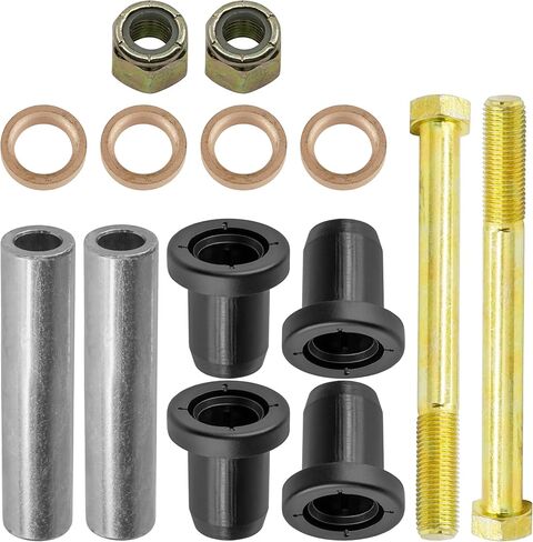 Caltric 5020826 5439270 5433063 5020677 7542439 7542453 Rear Upper Left or Right Control Arm Bushing Kit Compatible with Polaris Sportsman 4x4 335 99-2000/400 01-2005/450 06-2007/500 1996-2010 in Saudi Arabia
