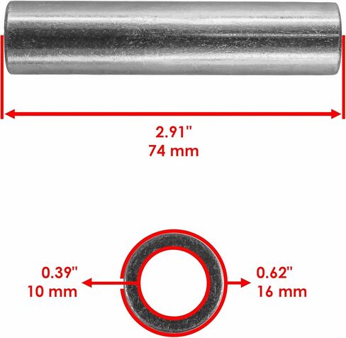 Caltric 5020826 5439270 5433063 5020677 7542439 7542453 Rear Upper Left or Right Control Arm Bushing Kit Compatible with Polaris Sportsman 4x4 335 99-2000/400 01-2005/450 06-2007/500 1996-2010 in Saudi Arabia