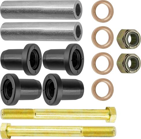Caltric 5020826 5439270 5433063 5020677 7542439 7542453 Rear Upper Left or Right Control Arm Bushing Kit Compatible with Polaris Sportsman 4x4 335 99-2000/400 01-2005/450 06-2007/500 1996-2010 in Saudi Arabia