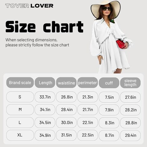 Women's Deep V-Neck Long Puff Sleeve Mini Dress - Sexy Backless Bodycon Dress Soft Flared Hem Dress Summer Spring in Saudi Arabia