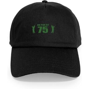 CafePress Golfer's 75Th Birthday Cap Adjustable Baseball Cap in Saudi Arabia