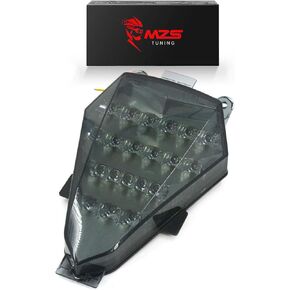 MZS Motorcycle Tail Light ، LED Signal Truck Flinker Stop Brake Lealight Accessories Smoke متوافق مع YZF R6 YZF-R6 RJ15 2008-2016 in Kuwait