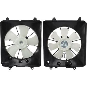 2 PCS مروحة تبريد الرادياتير و A/C مروحة المكثف مجموعة HO3115155 استبدال لهوندا CR-V 2010-2011 in Kuwait